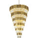 Canada 60 Light 60 inch Gold Chandelier Ceiling Light